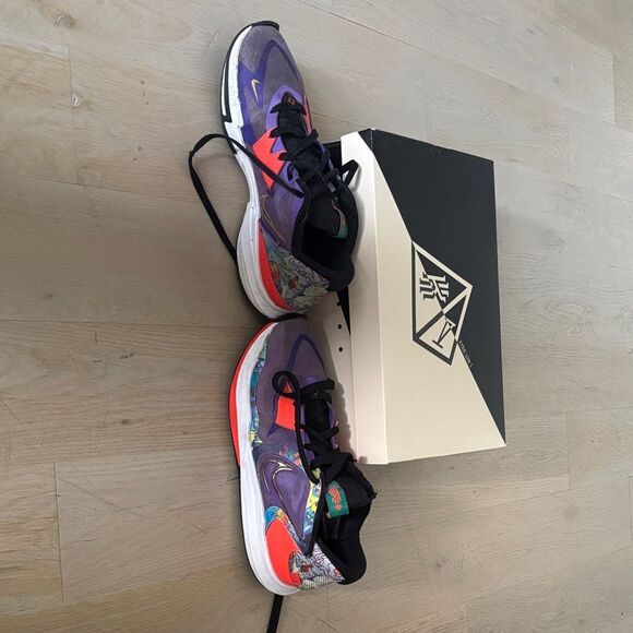 Nike Purple and Red Athletic Sneakers - Picture 4 of 4